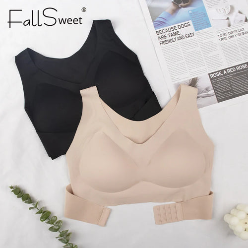 Seamless Posture Support Bra — Wireless Comfort for All-Day Wear