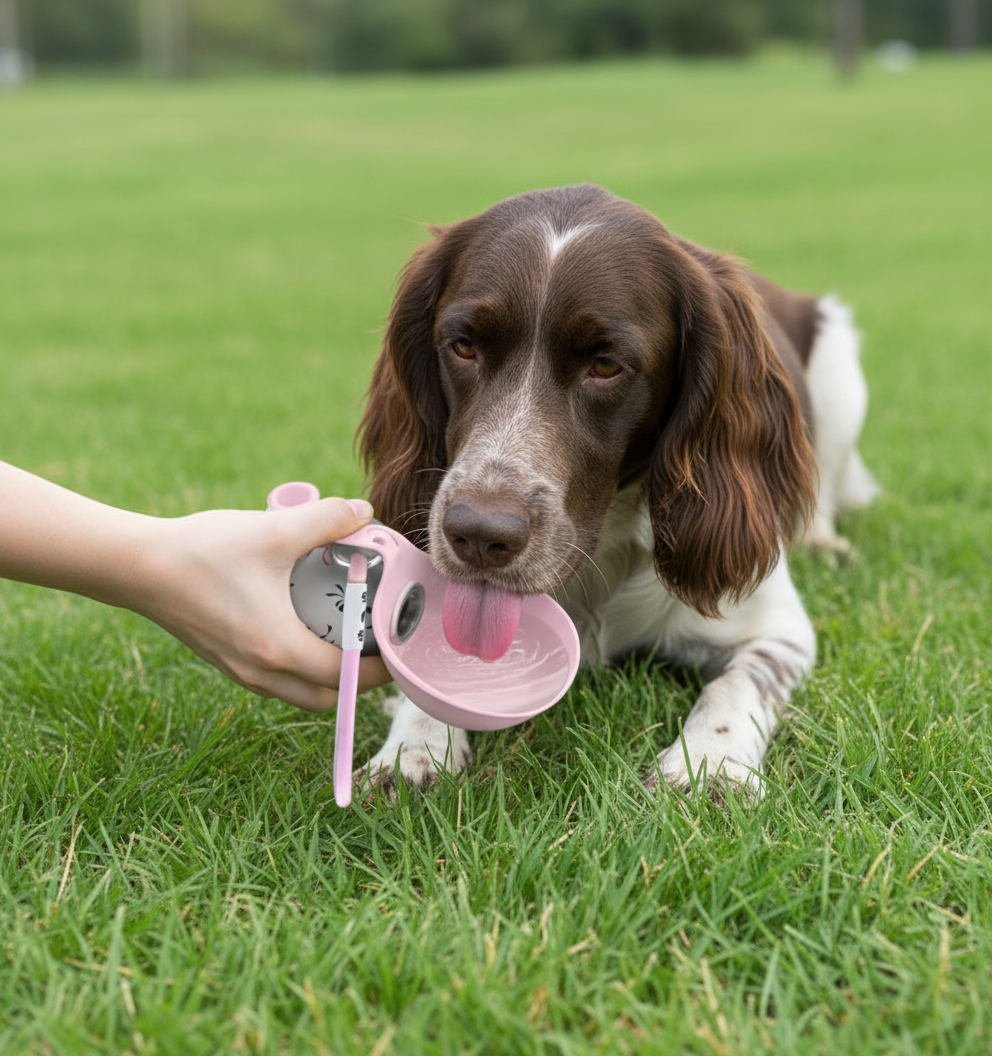 Compact Dog Travel Hydration Bottle