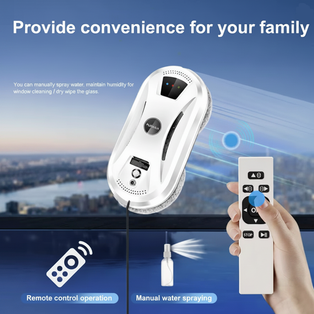Robot Vacuum Window Cleaner