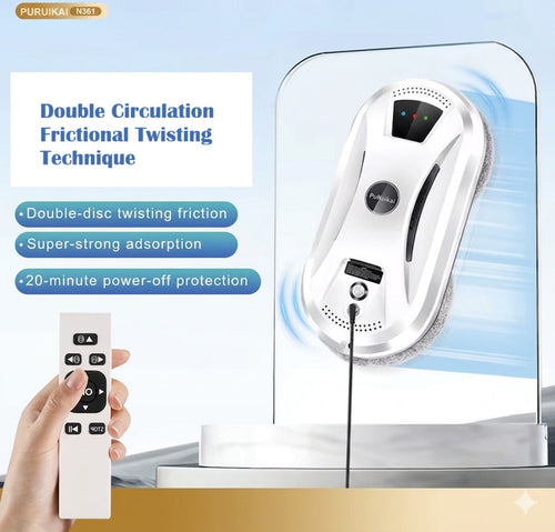 Robot Vacuum Window Cleaner